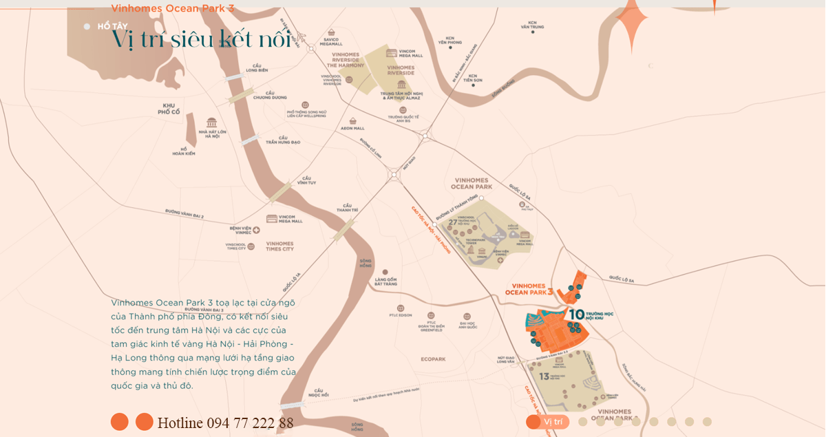 Vi tri vinhomes ocean park 3