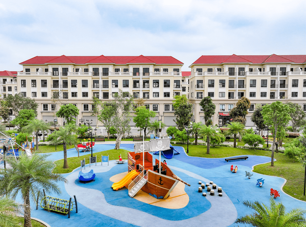 cong vien noi khu san ho