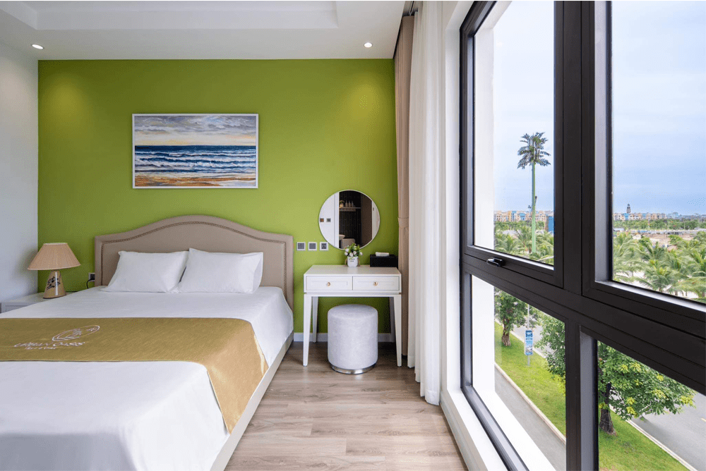 homestay 1 giuong san ho