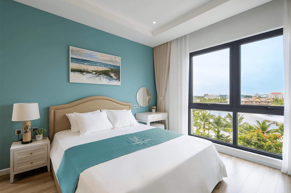 homestay 2 giuong san ho